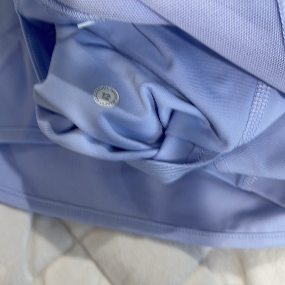 New! Lululemon Hotty Hot High-Rise Skirt
Pastel Blue, size 12 - Picture 7 of 7